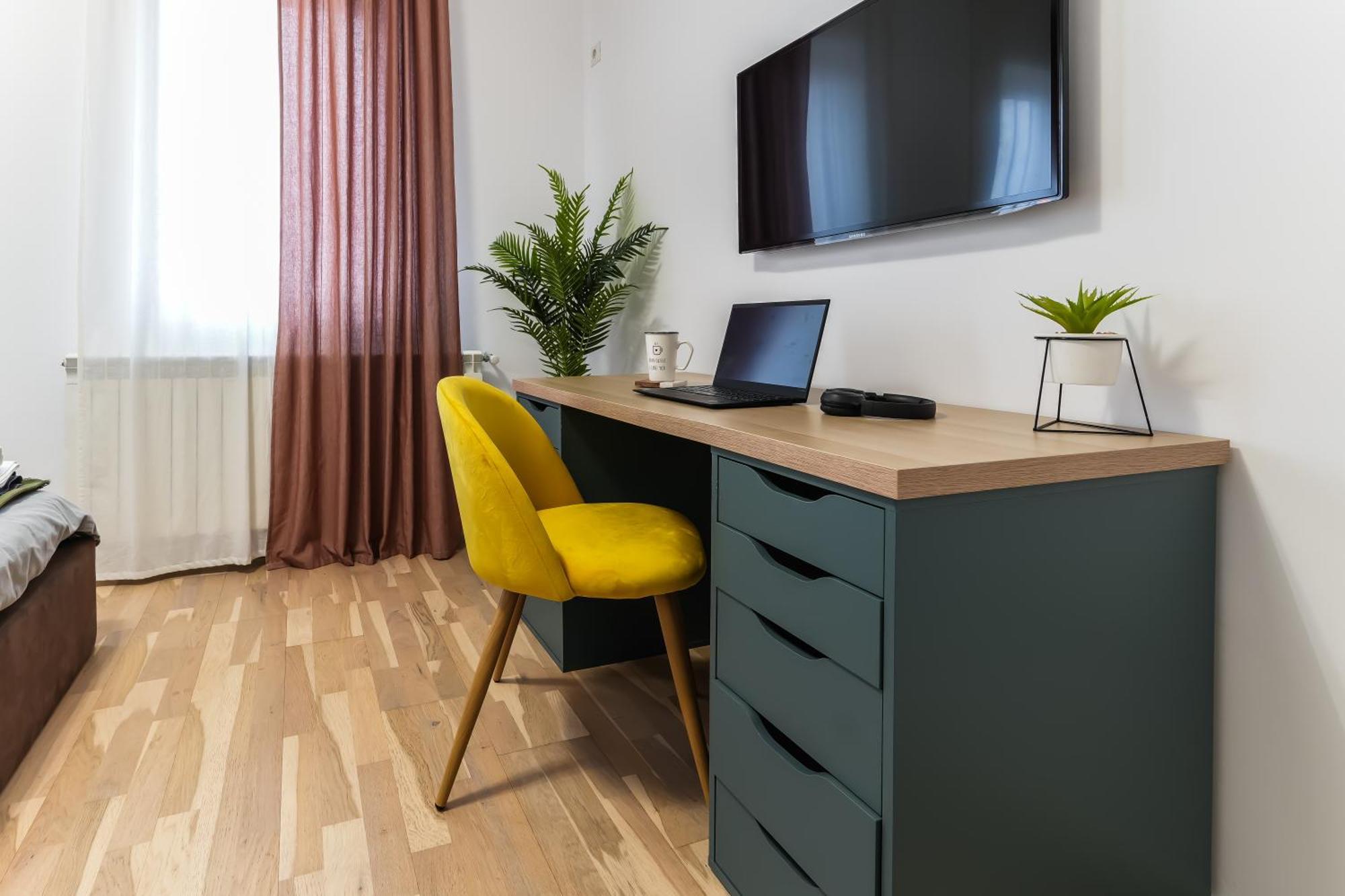 Amalia - Quiet 1Br Apartment With Parking & Wi-Fi 布加勒斯特 外观 照片