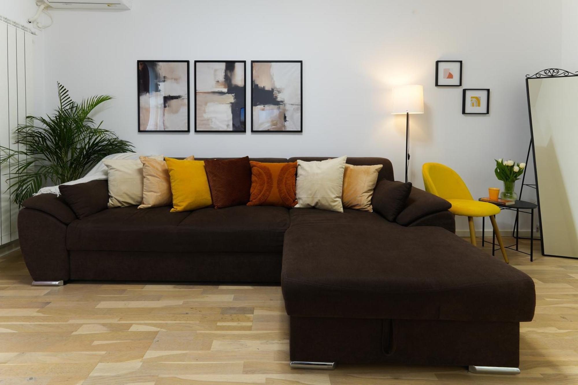 Amalia - Quiet 1Br Apartment With Parking & Wi-Fi 布加勒斯特 外观 照片