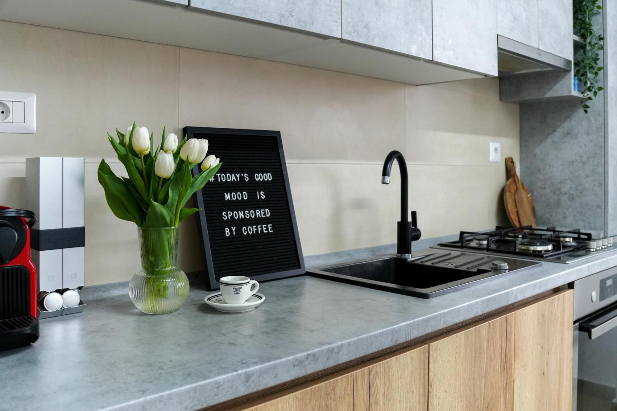 Amalia - Quiet 1Br Apartment With Parking & Wi-Fi 布加勒斯特 外观 照片